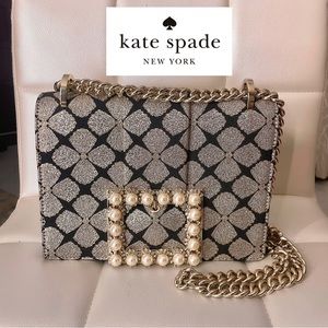 Kate Spade Knollwood Drive Marci Buckle Convertible Chain Flap Bag